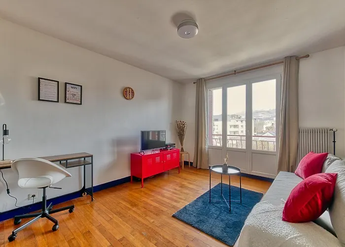 La Dolce Vita¶ Belle Vue ¶ Confort ¶proche Tram דירה גרנובל