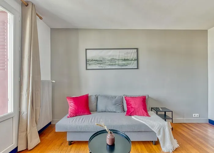 La Dolce Vita¶ Belle Vue ¶ Confort ¶proche Tram Lägenhet Grenoble